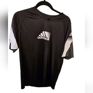 Adidas CLUB TEE Black Tennis T-Shirt Size M $5 If Bundled